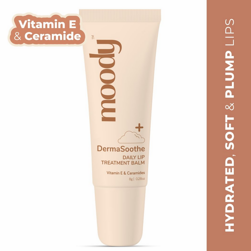 Moody Dermasoothe Daily Lip Treatment Balm With Vitamin E & Ceramides | Grocsy