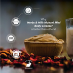 Herbs & Hills Multani Mitti Body Cleanser | Grocsy