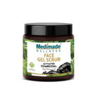 Medimade Wellness Activated Charcoal Face Gel Scrub | Grocsy