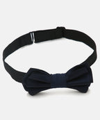 Manet Boys Solid Double Layer Bow - Navy | Grocsy