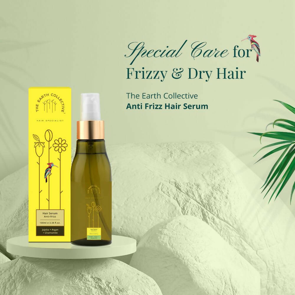 The Earth Collective Hair Serum - Anti-frizz | Grocsy
