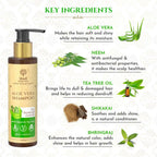Khadi Essentials Aloe Vera Shampoo | Grocsy
