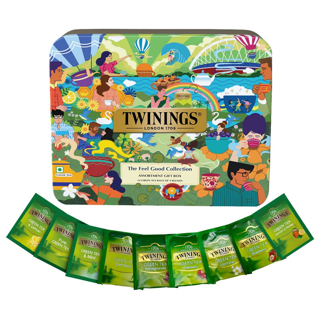 Twinings The Feel Good Collection Assortment Tea Gift Set | Grocsy
