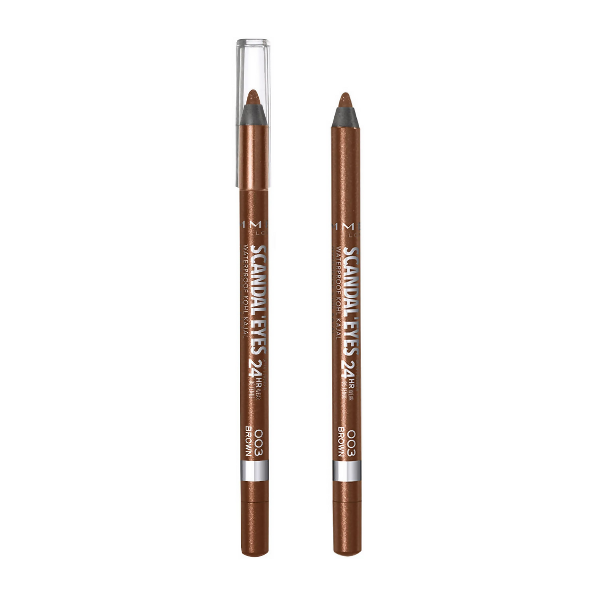 Rimmel London Scandaleyes Waterproof Kohl Kajal Liner - Brown | Grocsy