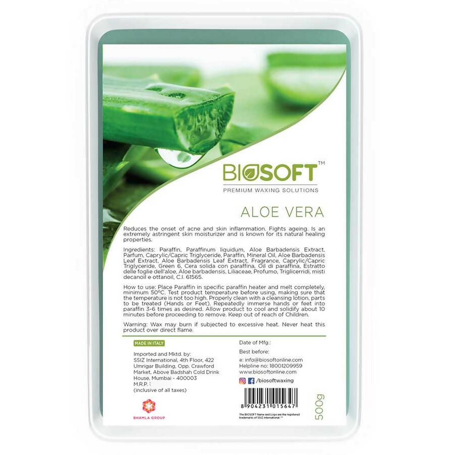 Biosoft Aloe Vera Paraffin Wax | Grocsy