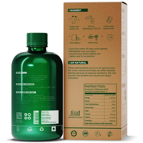 Vitro Naturals Aloe Vera Juice I Am Detox | Grocsy