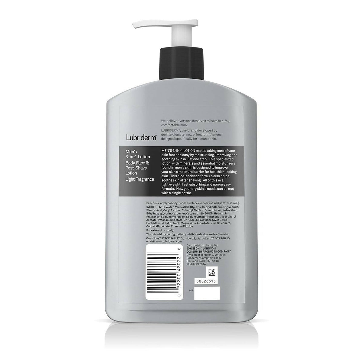 Lubriderm Men's 3-in-1 Lotion | Grocsy
