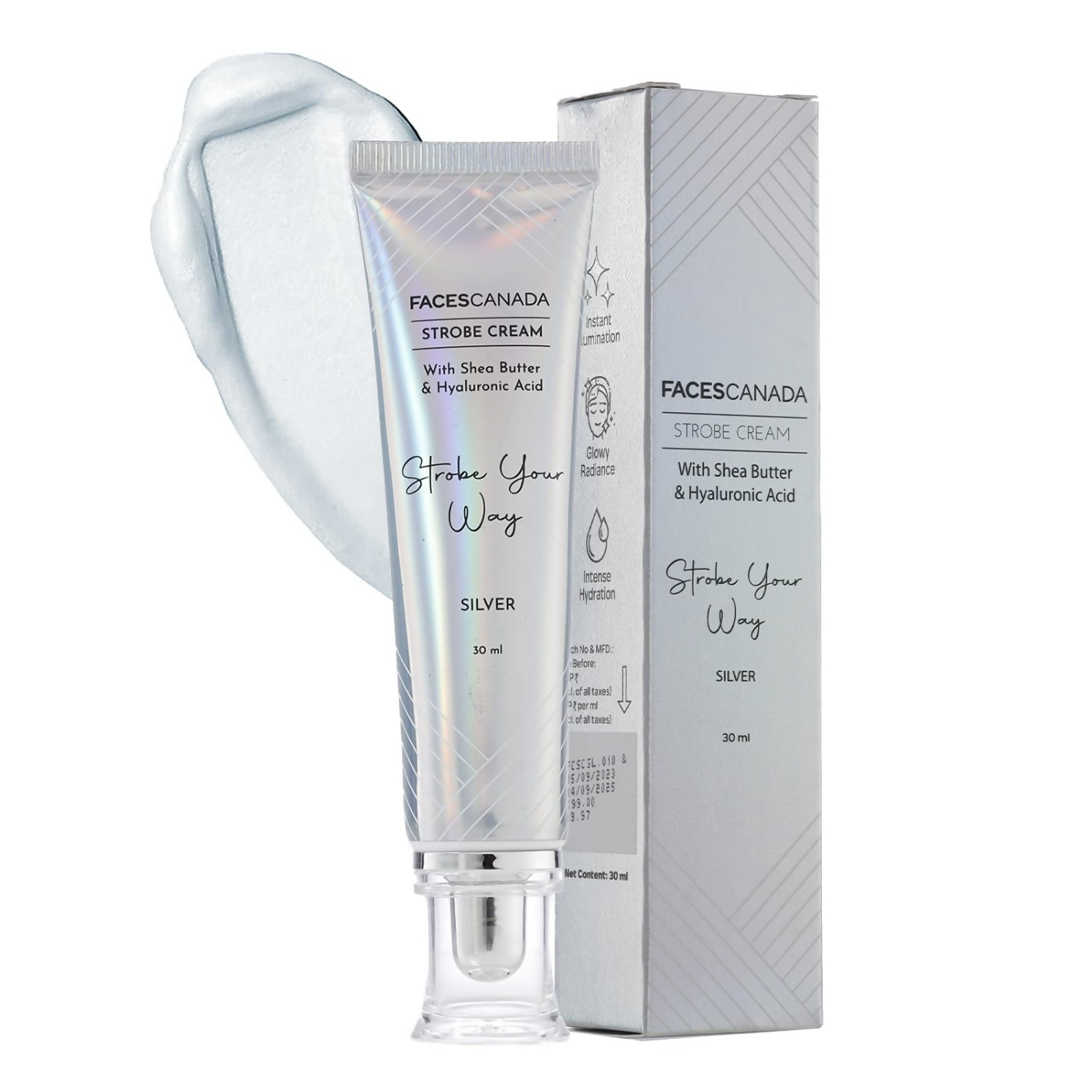 Faces Canada Strobe Cream Silver | Grocsy