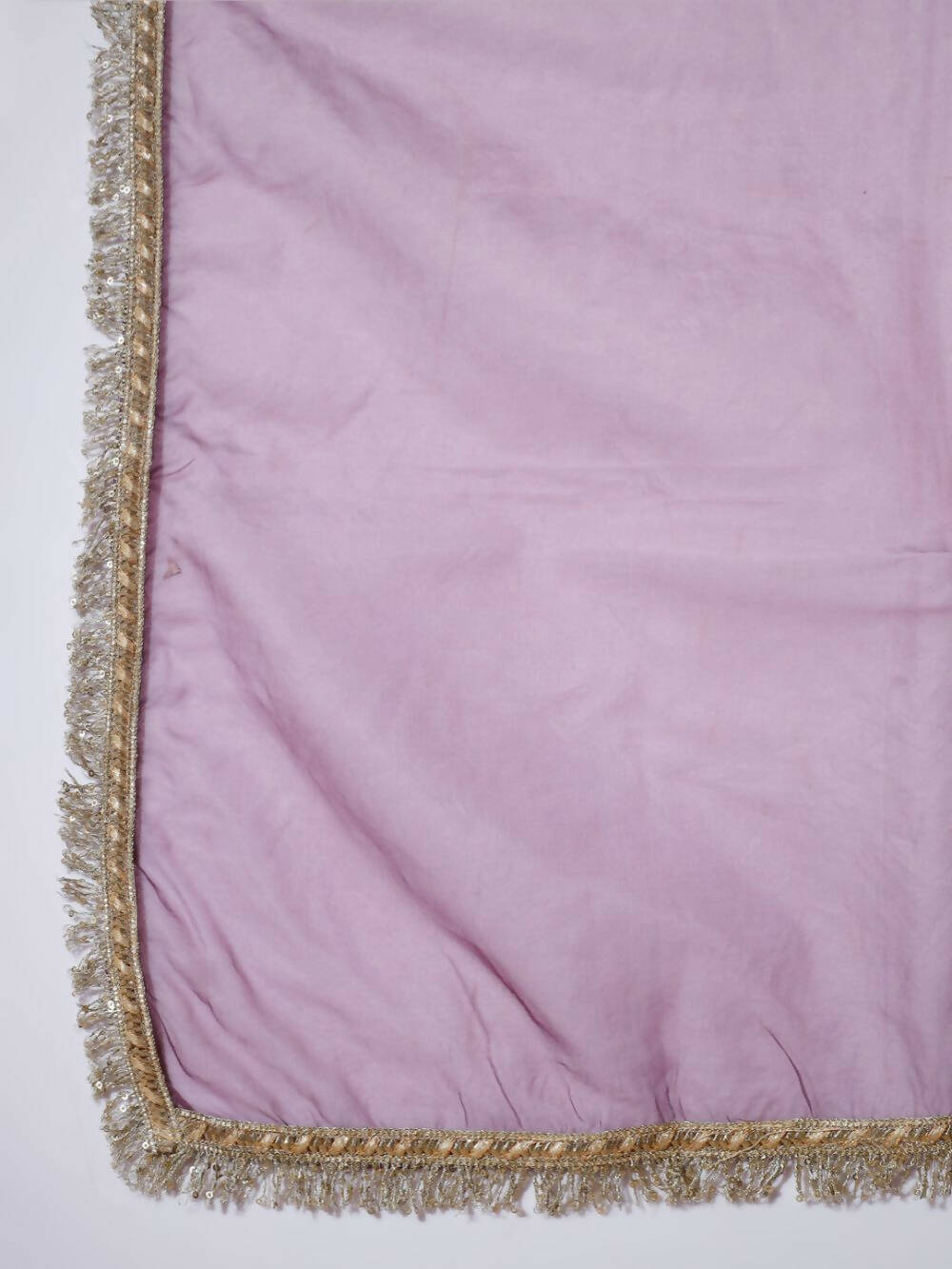 Myshka Women Mauve Solid Kurta & Palazzos With Dupatta | Grocsy