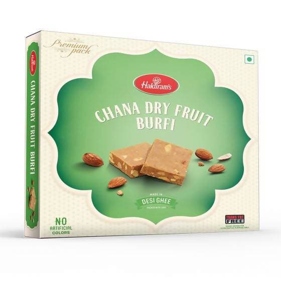 Haldiram's Chana Dry Fruit Burfi | Grocsy