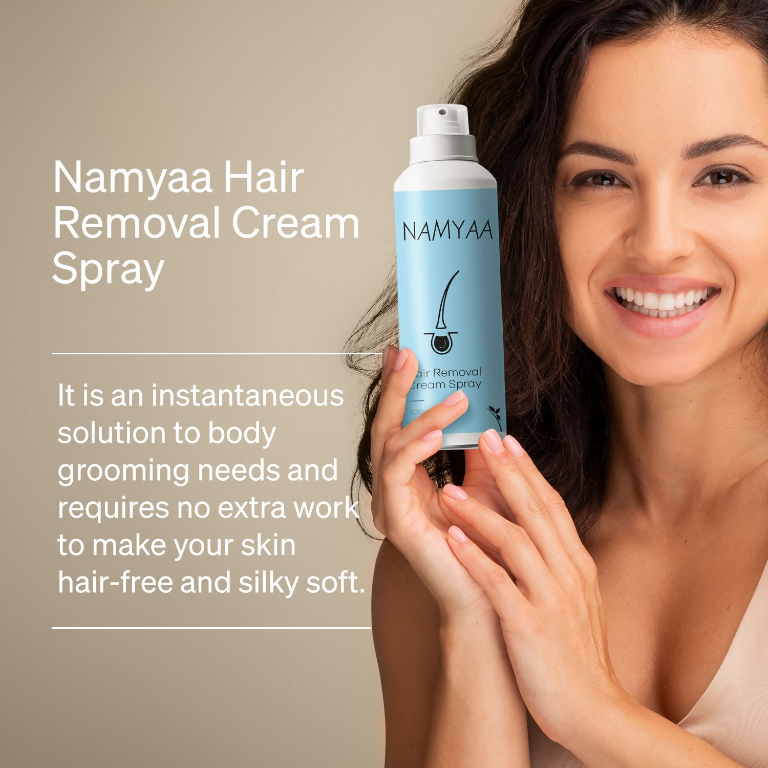Namyaa Hair Removal Cream Spray | Grocsy