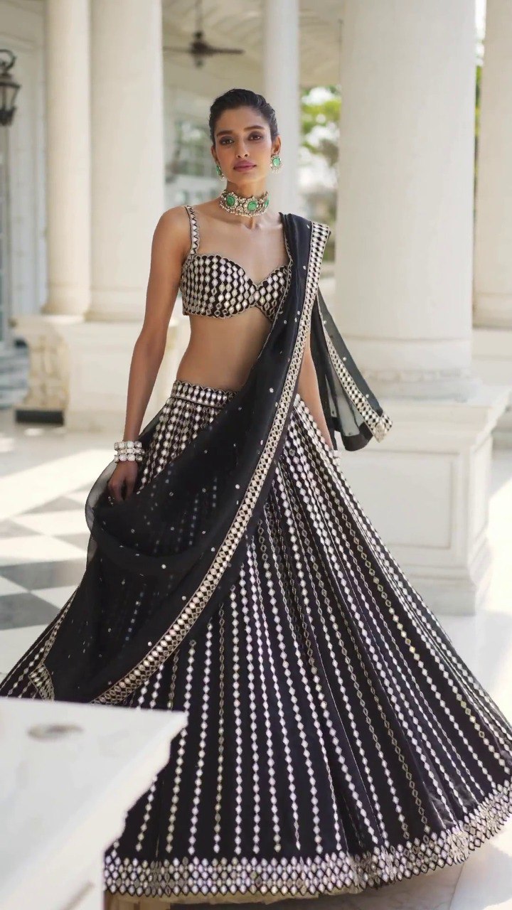 Lehenga Mart Glamorous Designer Lehenga Choli for Bridal and Bridesmaids Wedding Wear Choli | Grocsy