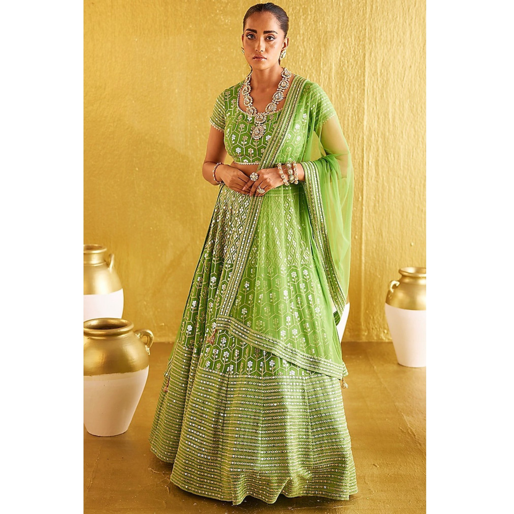 Lehenga Mart Glamorous Designer Lehenga Choli for Bridal and Bridesmaids Wedding Wear Choli | Grocsy