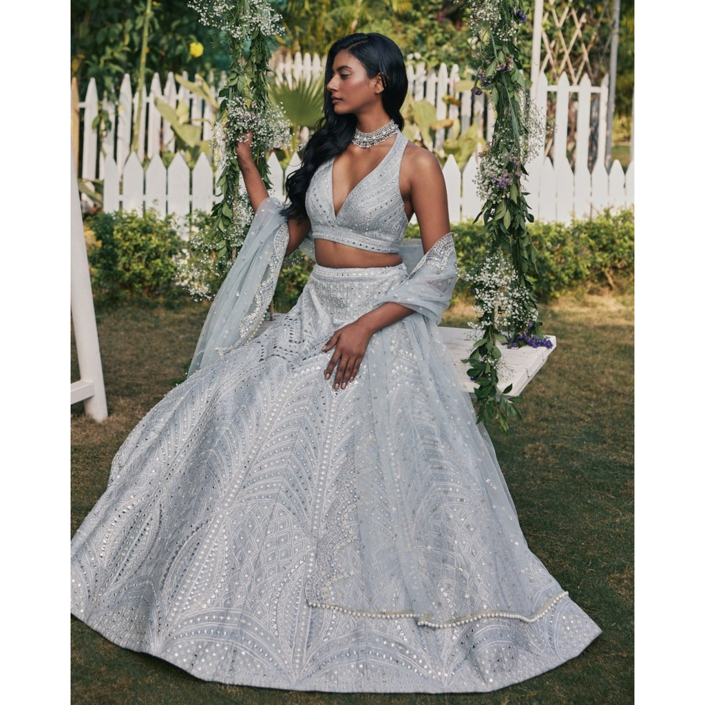 Lehenga Mart Glamorous Designer Lehenga Choli for Bridal and Bridesmaids Wedding Wear Choli | Grocsy
