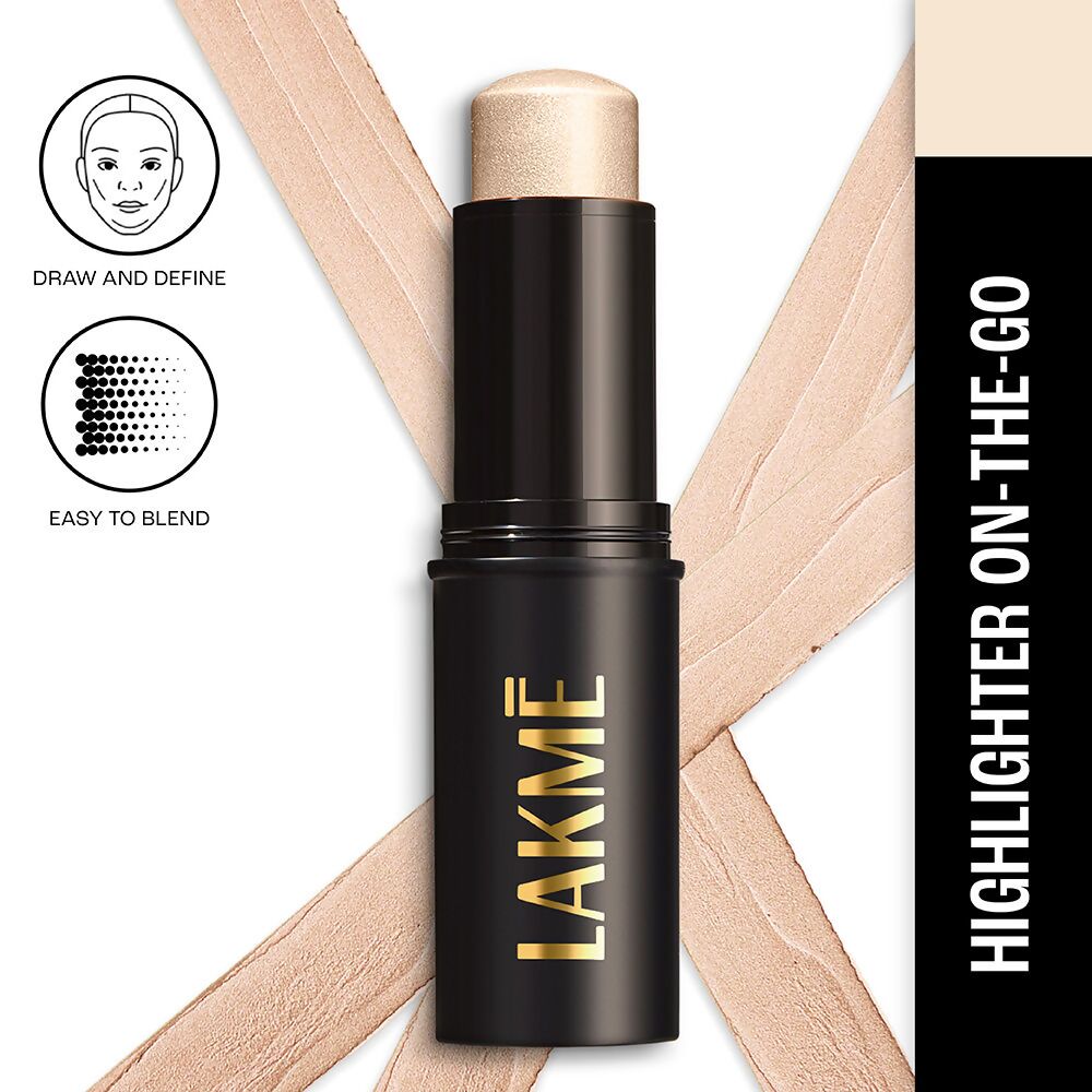 Lakme Facelift MultiSlayer Highlighter Stick - Golden Gleam | Grocsy