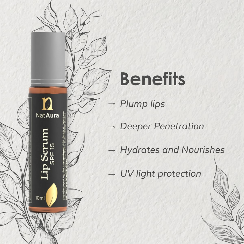 NatAura Lip Serum SPF 15 | Grocsy