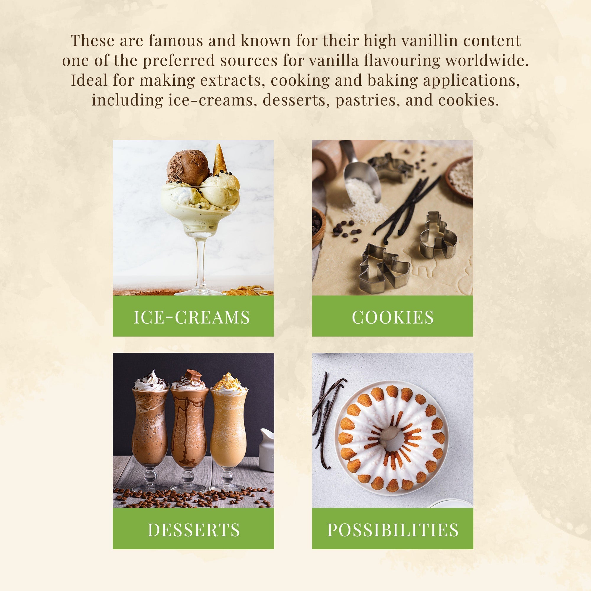 Confect Vanilla Beans | Grocsy
