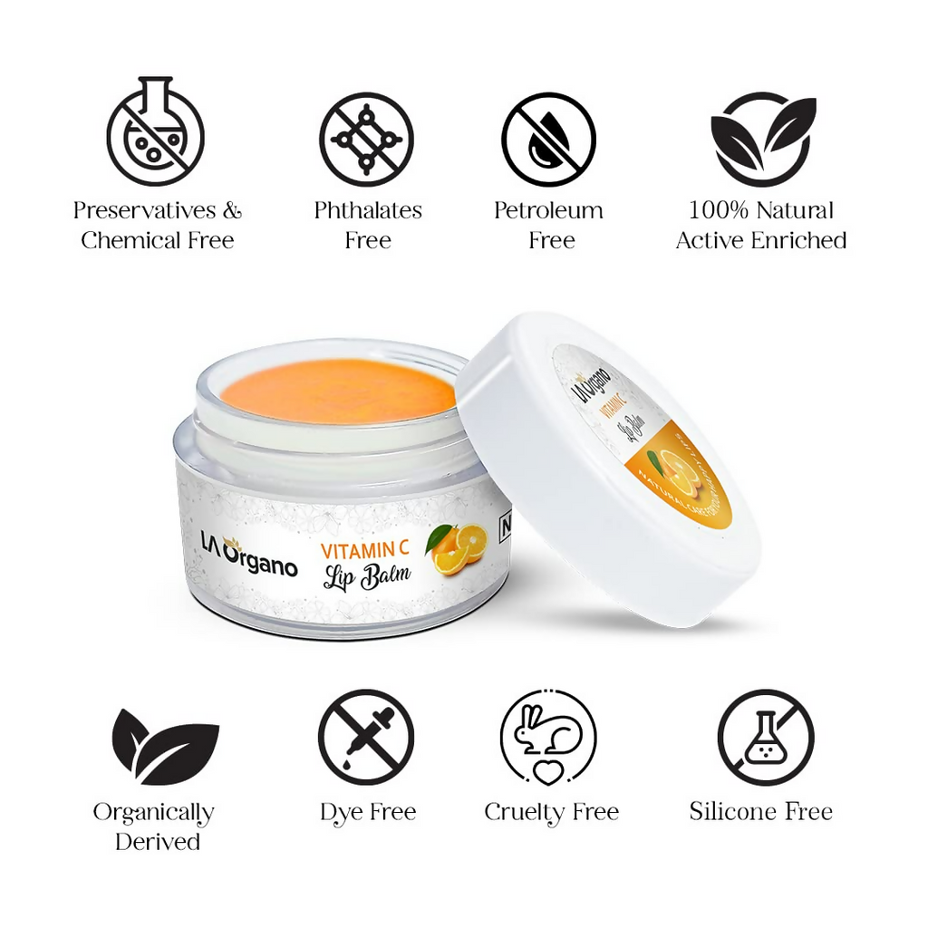 LA Organo Vitamin C Natural Lip Balm | Grocsy