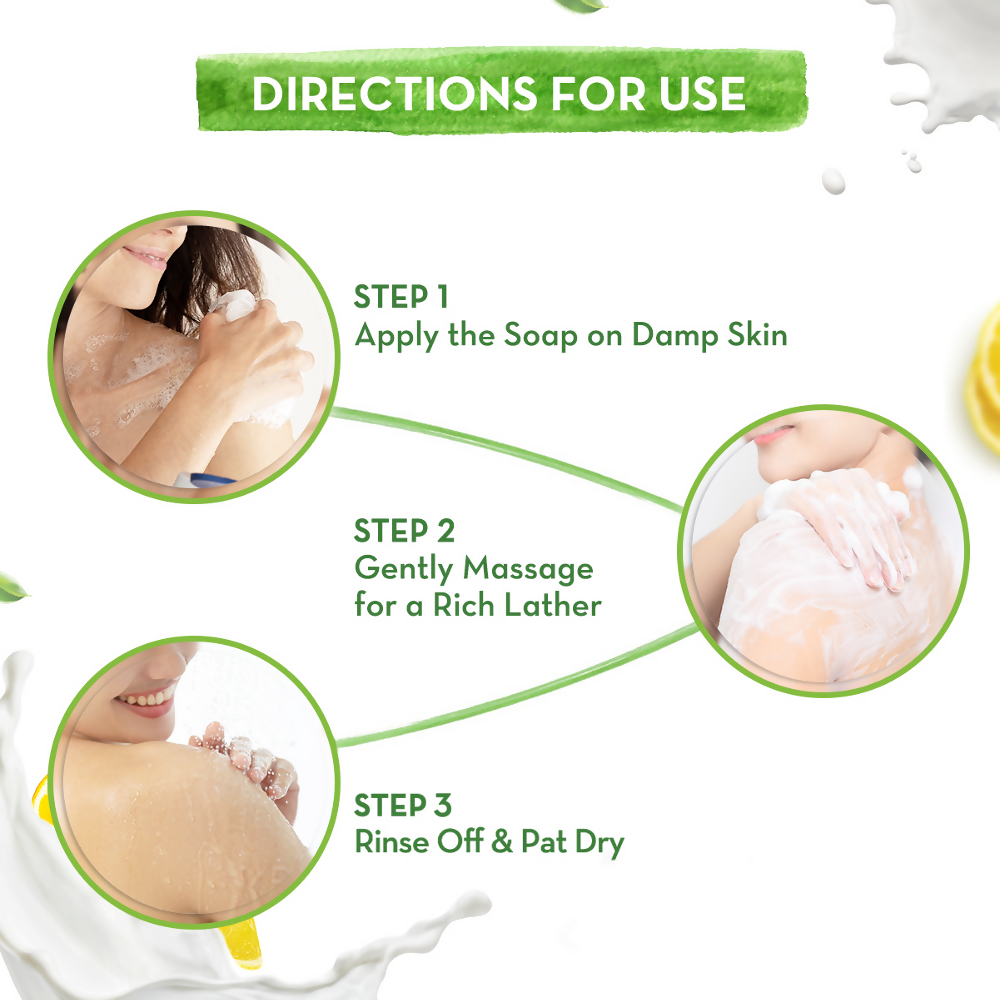 Mamaearth Vitamin C Moisturizing Lotion Soap (Buy 3 Get 1 Free) - Limited Time Offer | Grocsy