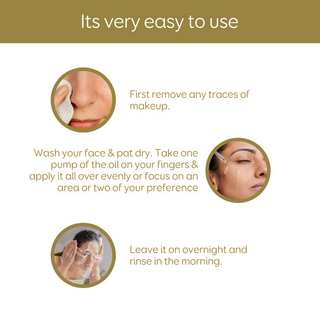 Earthbaby 100% Natural Origin Ayurvedic Kumkumadi Face Glowing Oil Tailam | Grocsy