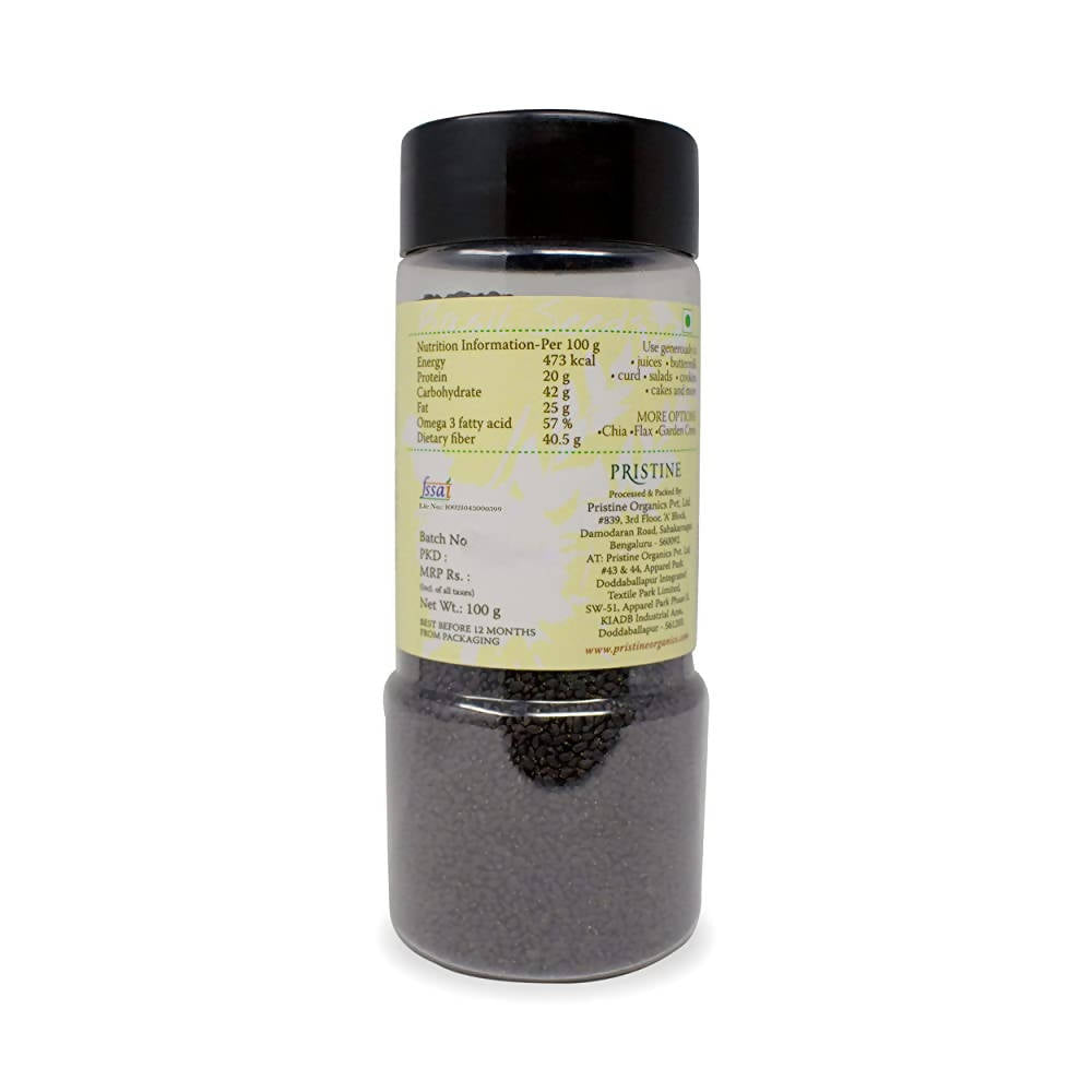 Pristine Fields of Gold - Basil Seeds Jar | Grocsy