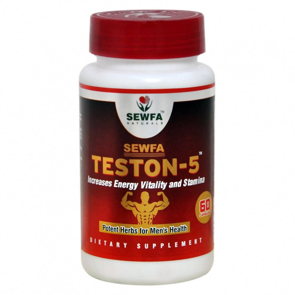Sewfa Naturals Teston-5 Capsules | Grocsy