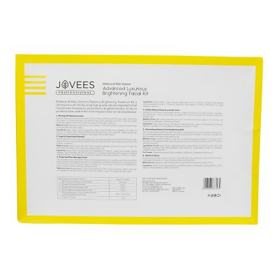 Jovees Professional Advanced Luxurious Brightening Facial Kit | Grocsy