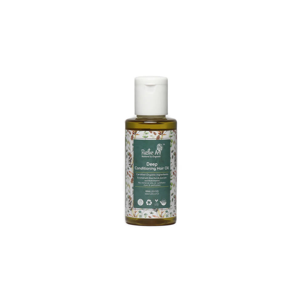 Rustic Art Organic Deep Conditioning Hair Oil | Grocsy