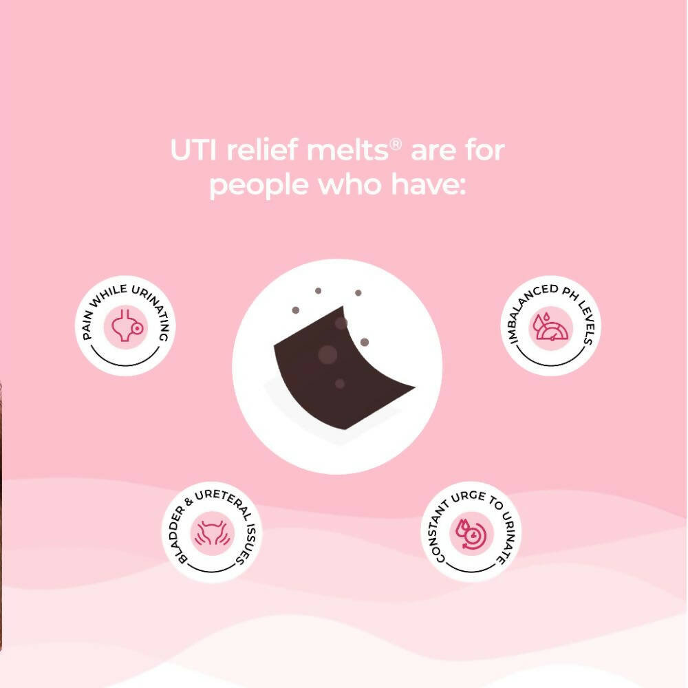 Wellbeing Nutrition Melts UTI Relief Oral Strips-Cranberry Fusion Flavor | Grocsy