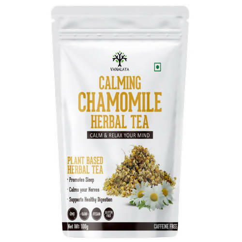 Vanalaya Calming Chamomile Herbal Tea Powder | Grocsy