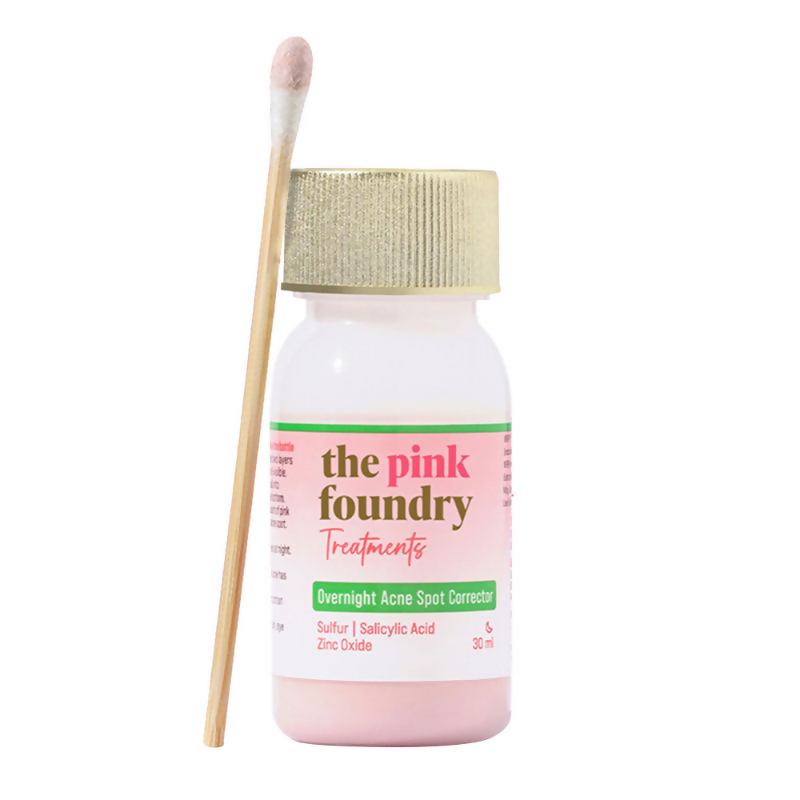 The Pink Foundry Acne Spot Corrector With Salicylic Acid For Active Acne Blackheads & Whiteheads | Grocsy