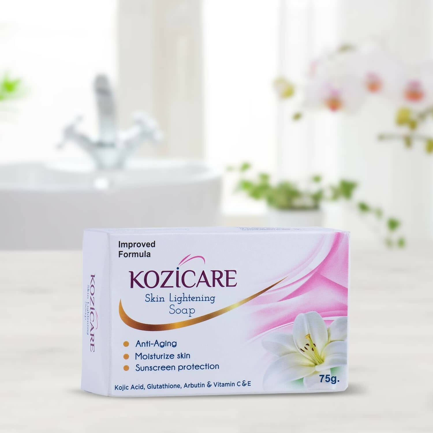 Healthvit Kozicare Skin Lightening Soap | Grocsy