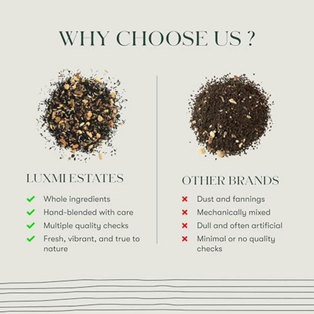 Luxmi Estates Chai Adda (Barie) - Masala Black Tea Blend | Grocsy
