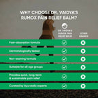 Dr. Vaidya's Rumox Pain Relief Balm | Grocsy