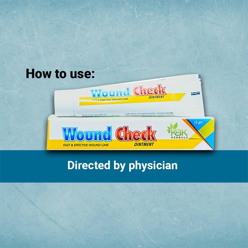 KBK Herbals Wound Check Ointment | Grocsy
