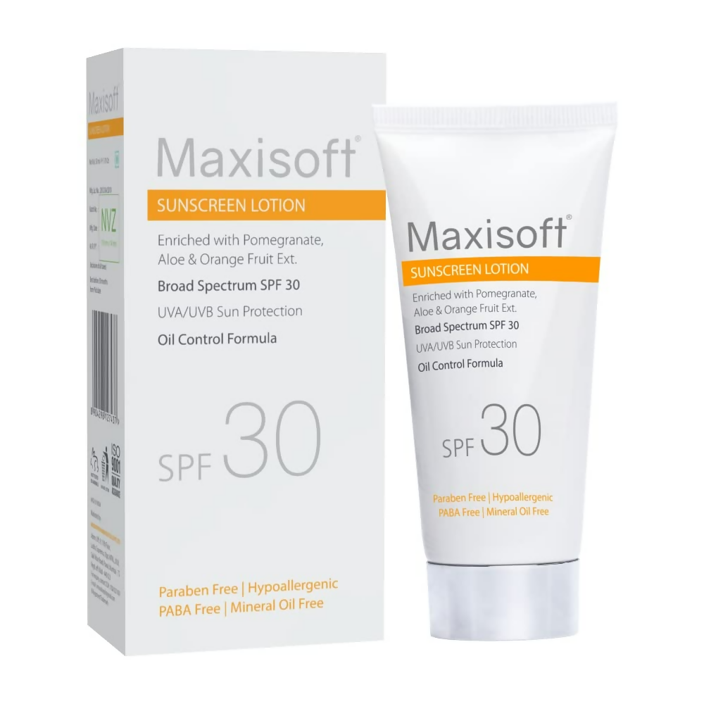 Maxisoft Sunscreen SPF 30 Lotion | Grocsy