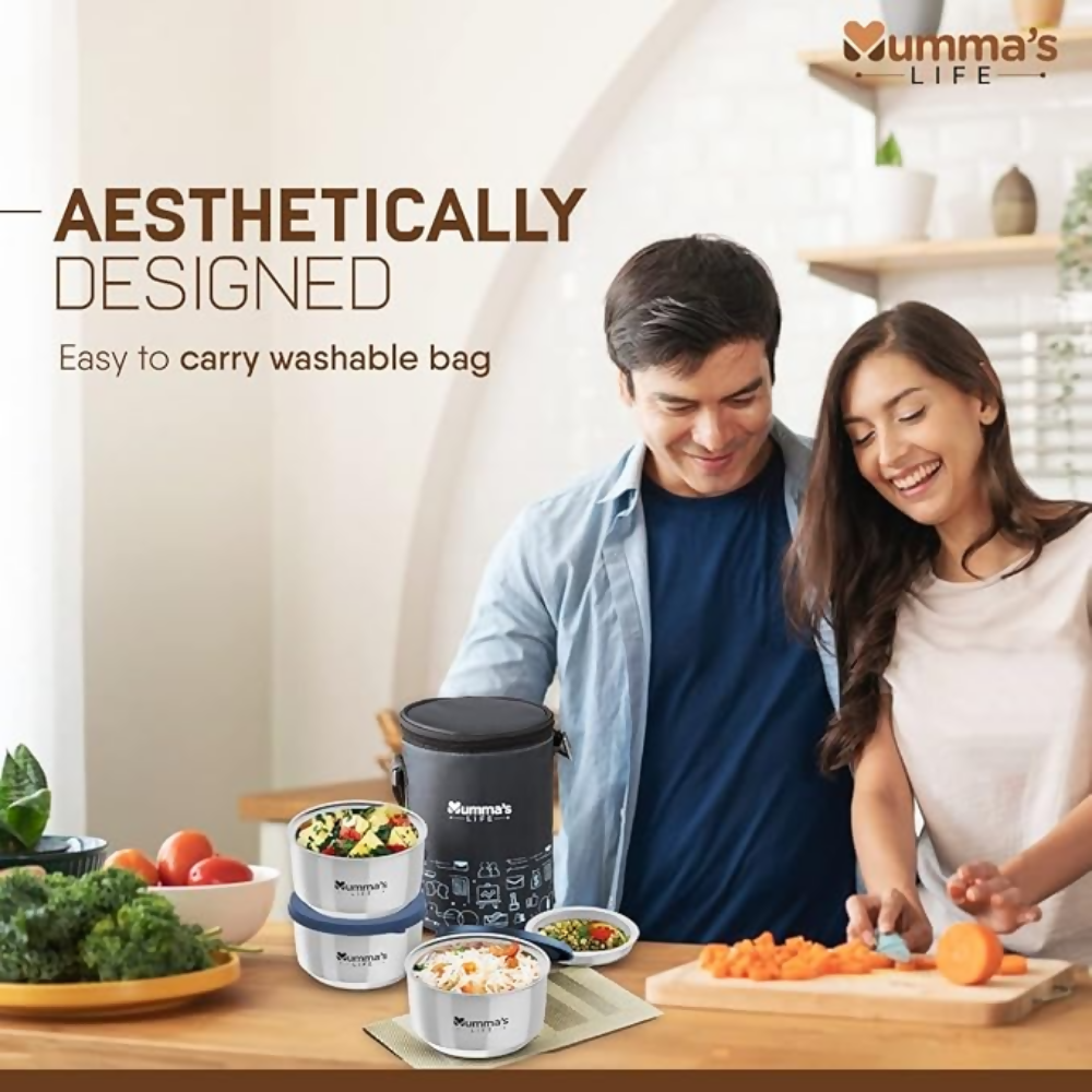 Mumma's LIFE Stainless Steel Vacuum Insulated Lunch Box | Grocsy