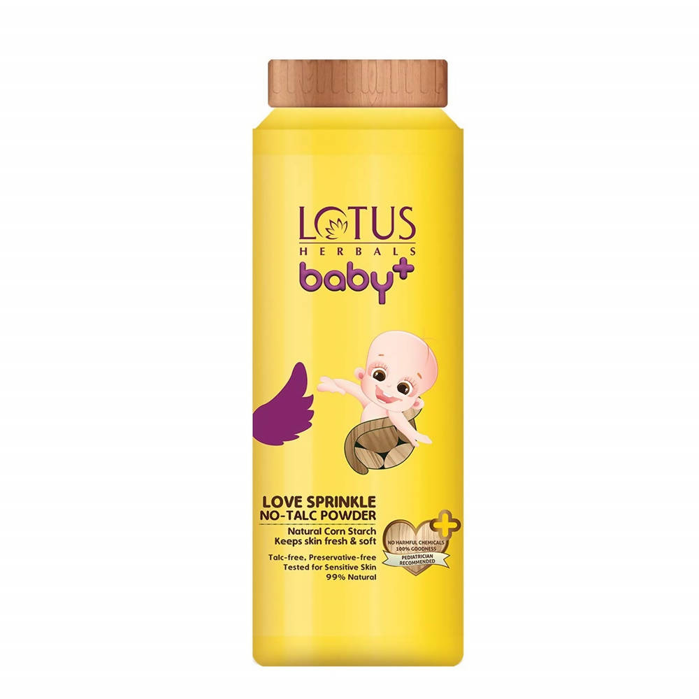 Lotus Herbals Baby+ Love Sprinkle No-Talc Powder | Grocsy