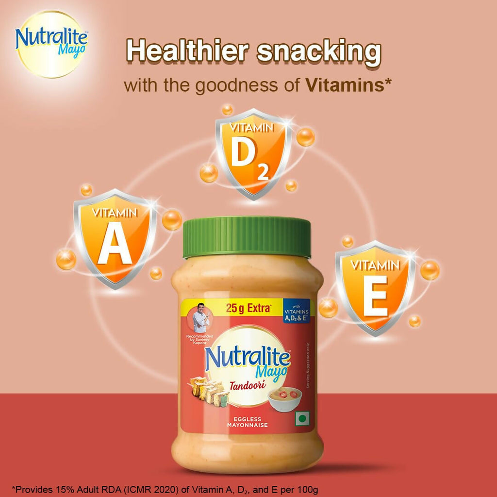 Nutralite Tandoori Mayo|Eggless Mayonnaise | Grocsy