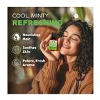 Organix Mantra Peppermint Oil for Hair - 100% Natural Peppermint Essential Oil | Grocsy