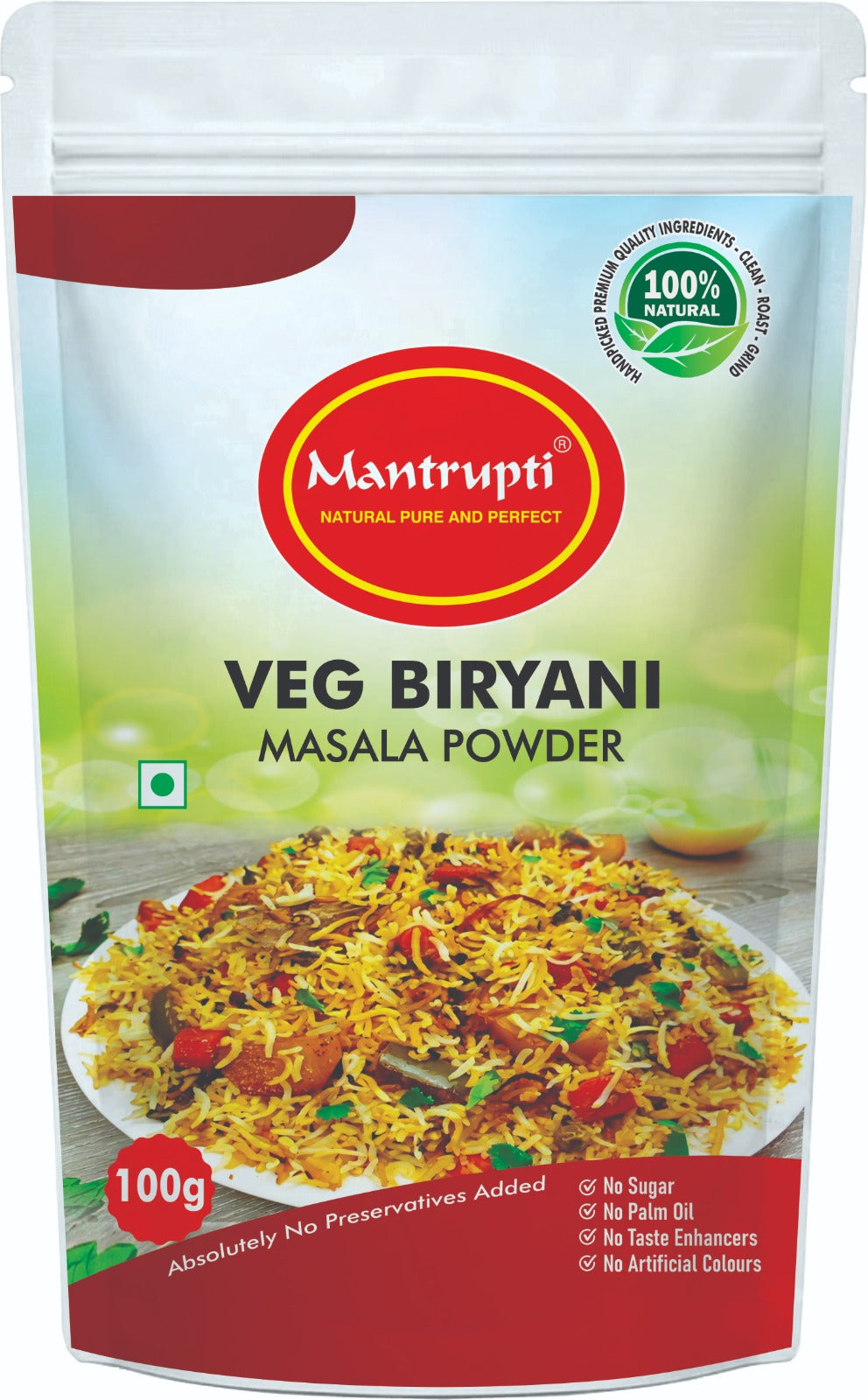 Mantrupti Veg Biryani Masala Powder | Grocsy