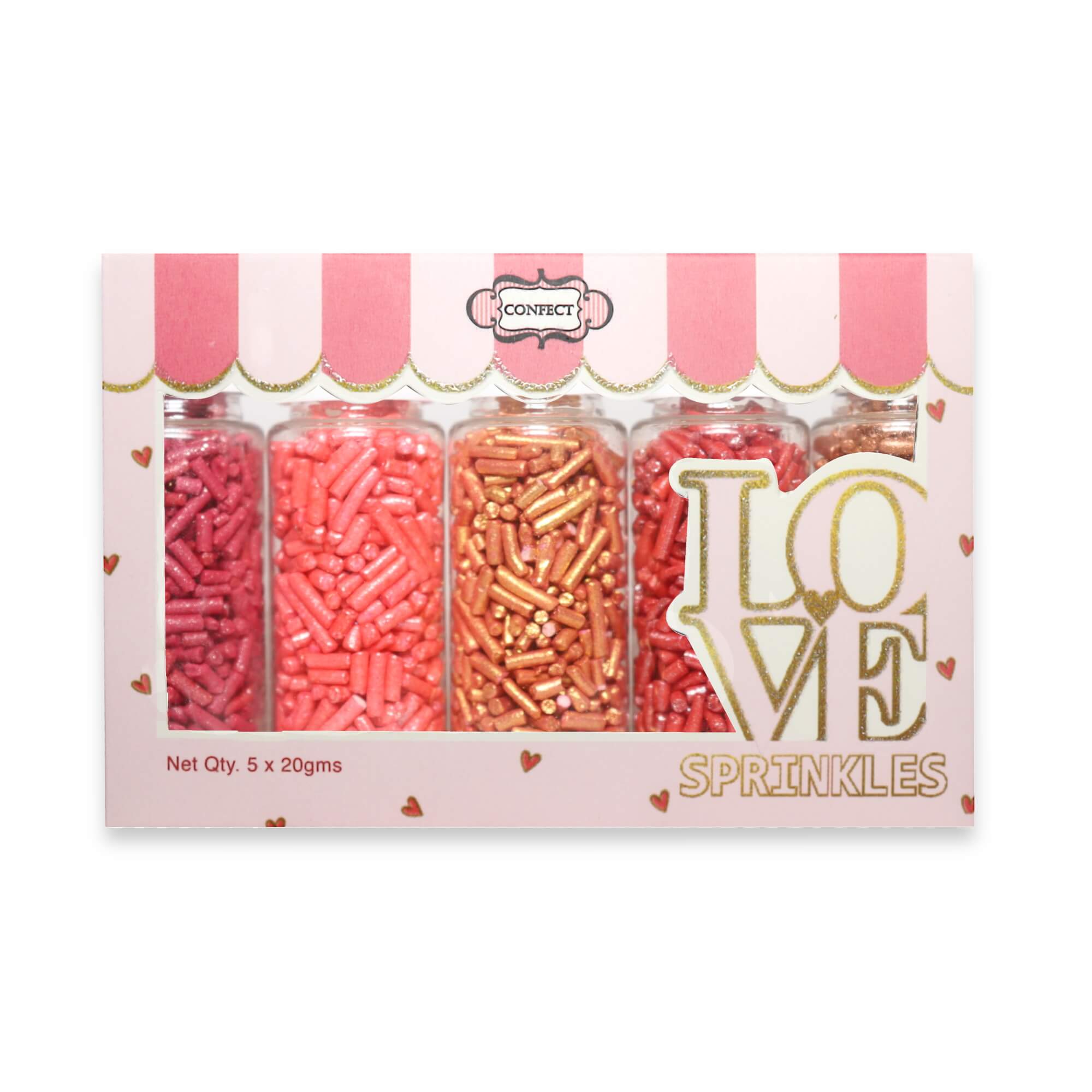 Confect Vermicelli Sprinkles Multipack 10 | Grocsy