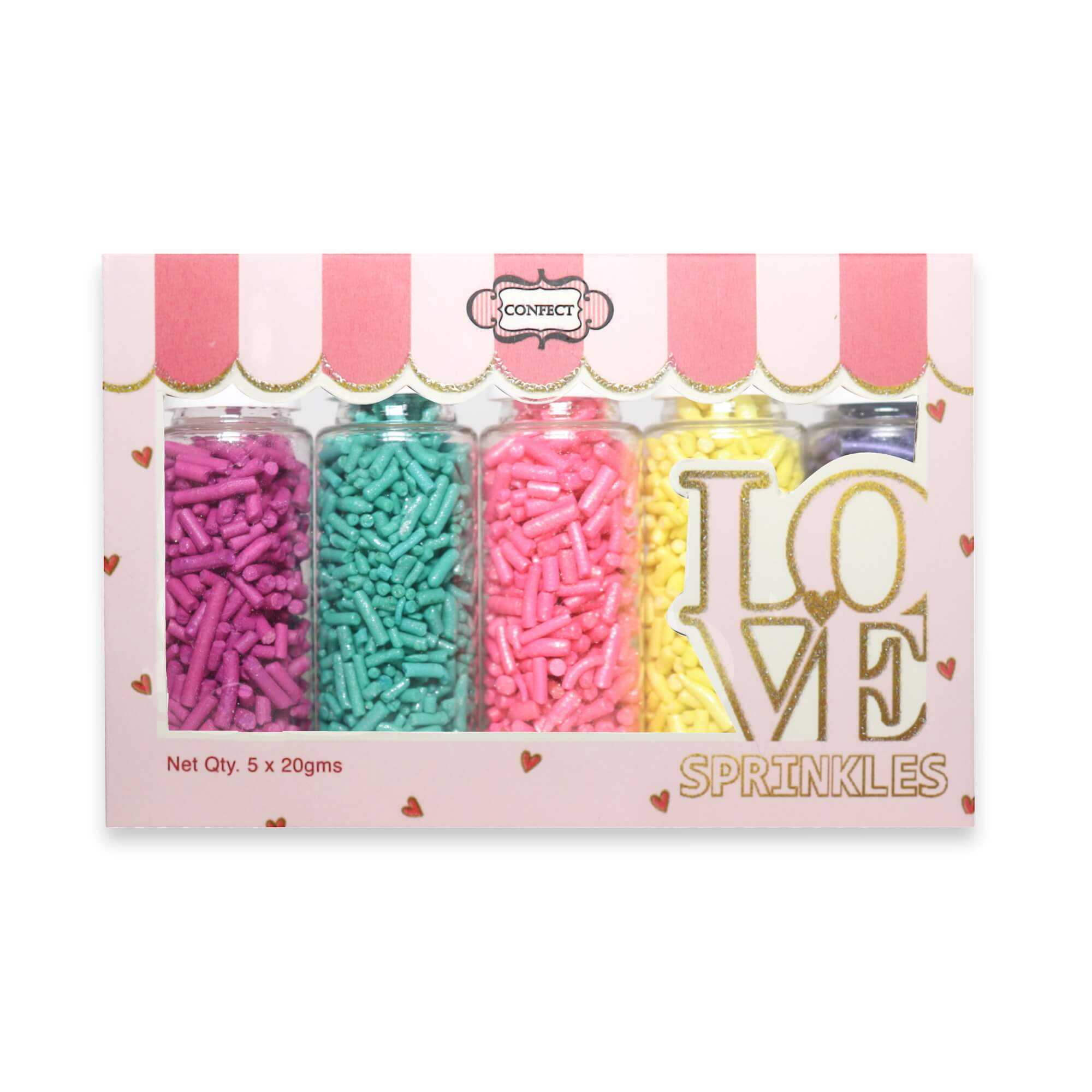 Confect Vermicelli Sprinkles Multipack 1 | Grocsy