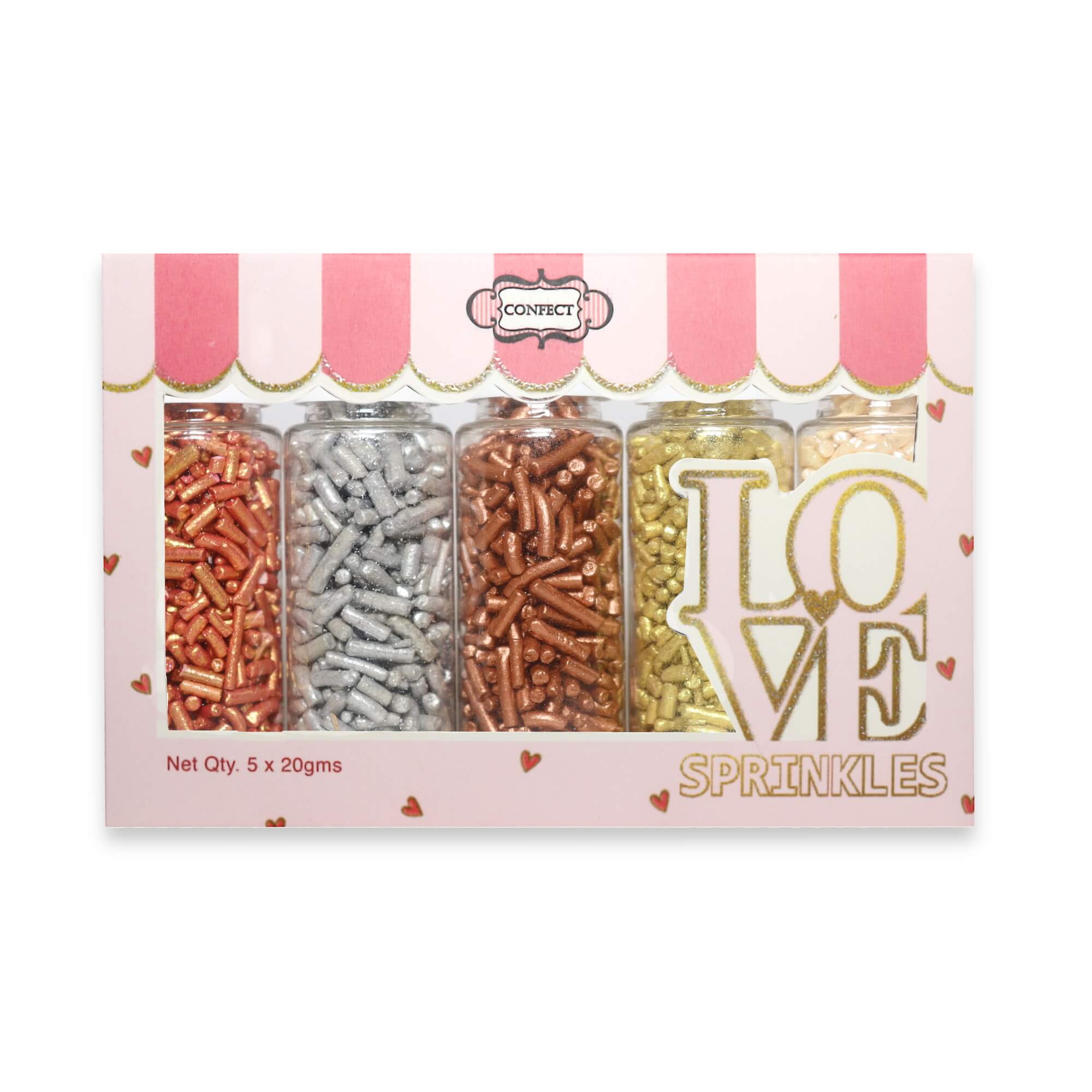 Confect Vermicelli Sprinkles Multipack 9 | Grocsy