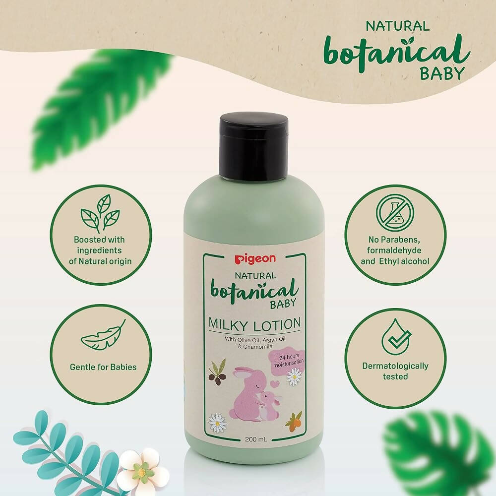 Pigeon Natural Botanical Baby Milky Lotion | Grocsy