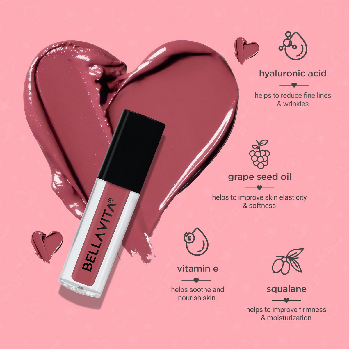 Bella Vita Organic All Hearts Face Blush - Burning Love | Grocsy