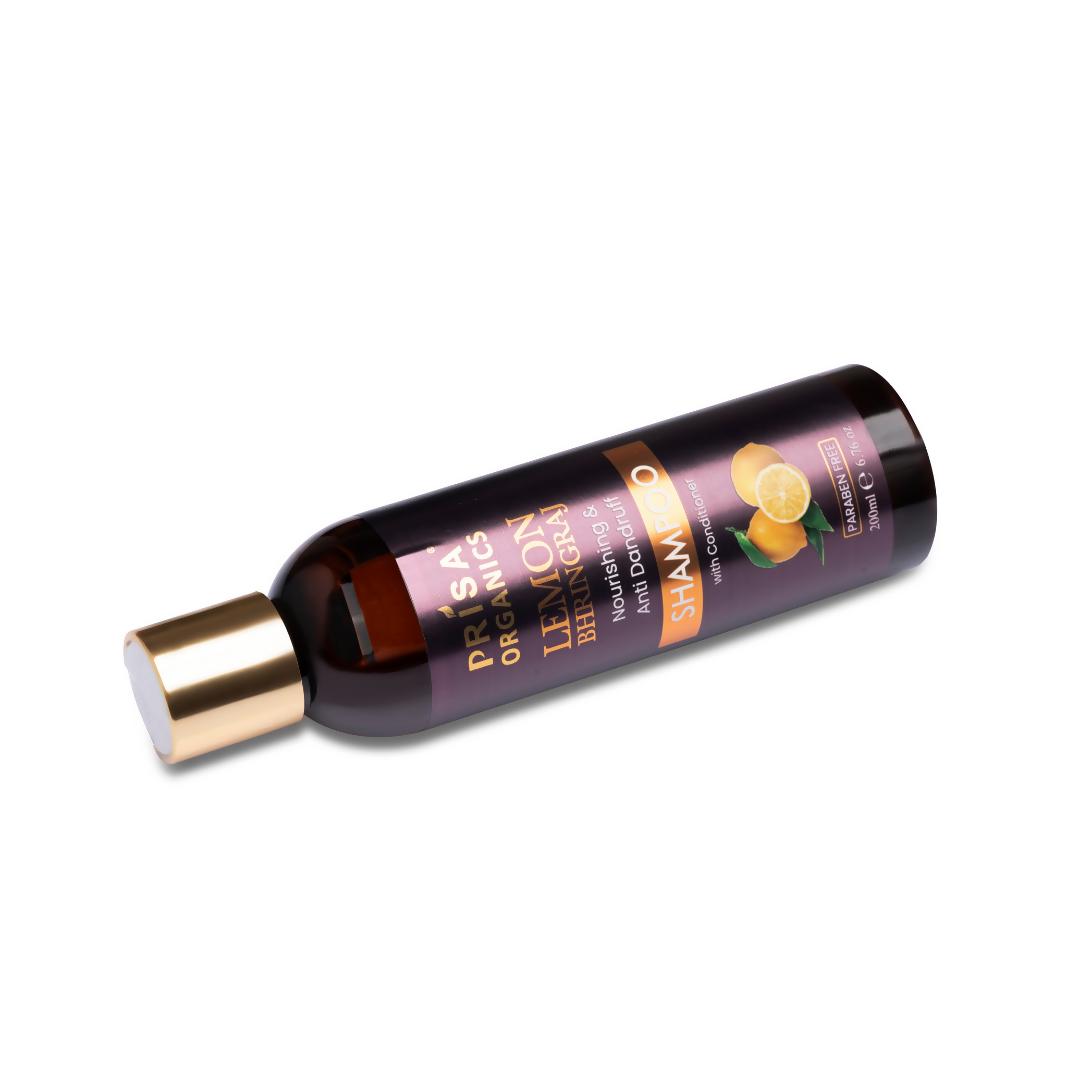 Prisa Organics Lemon & Bhringraj Shampoo | Grocsy