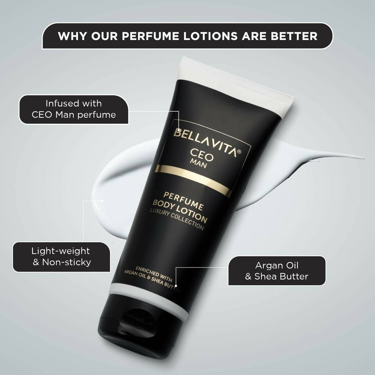 Bella Vita Luxury Intense CEO Man Body Perfume Lotion | Grocsy