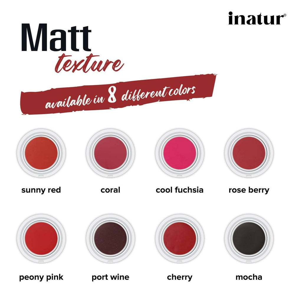 Inatur Lip and Cheek Tint Cherry | Grocsy