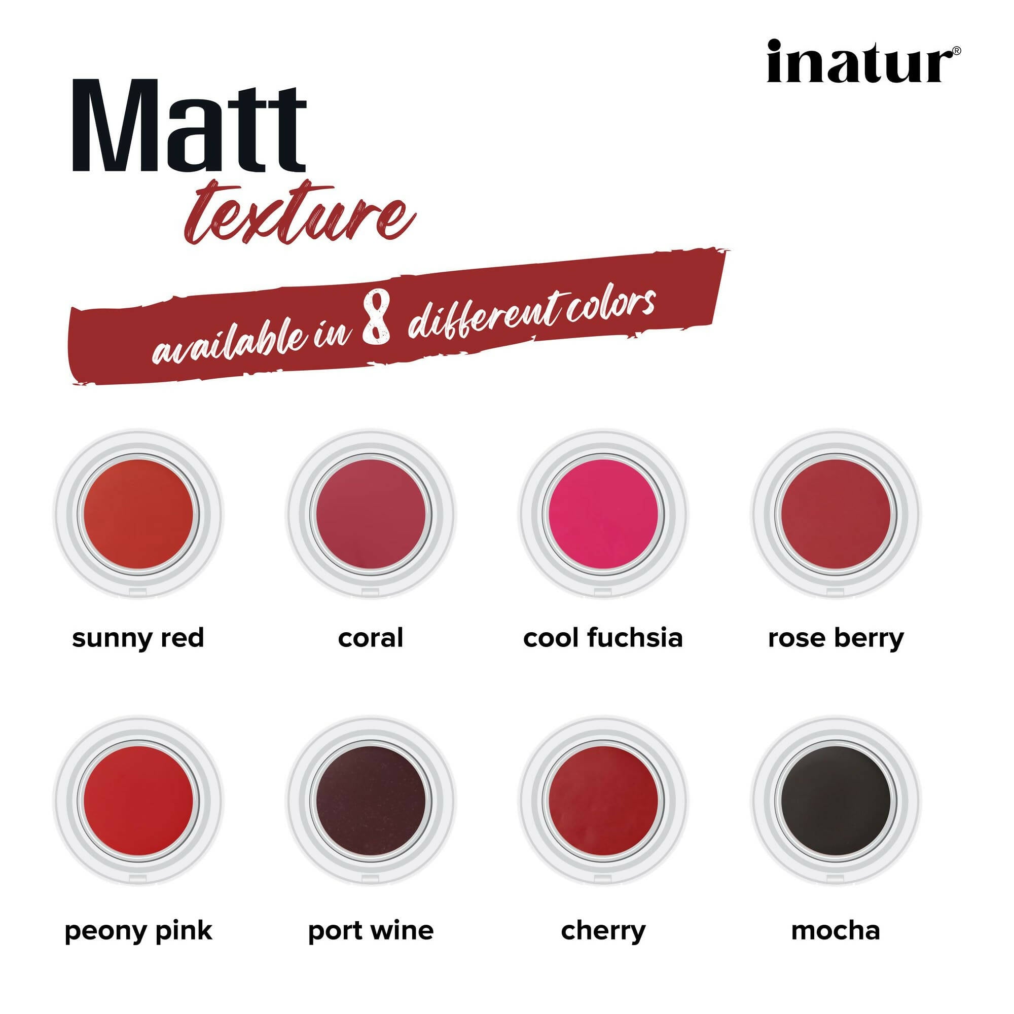 Inatur Lip and Cheek Tint Cherry | Grocsy